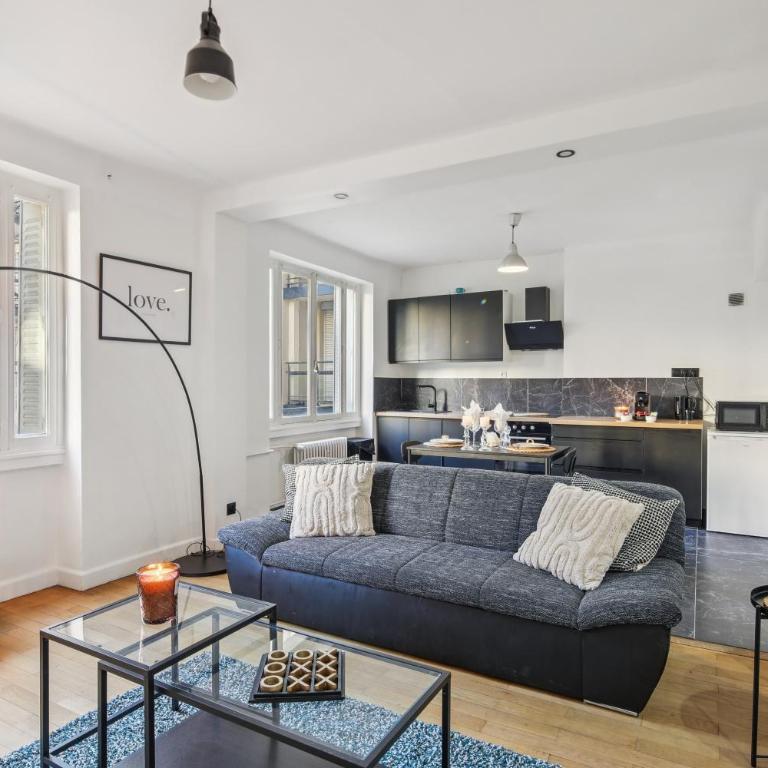 Superbe Appartement T3 - Cosy & Spacieux - Lyon 6e, Brotteaux - Apartamento Deluxe de 2 dormitorios - 2
