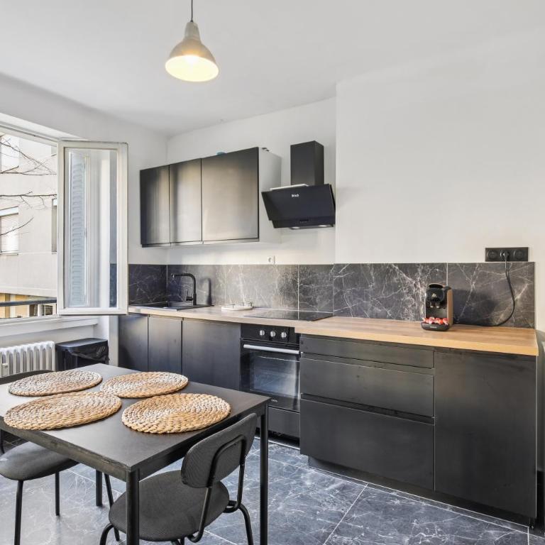 Superbe Appartement T3 - Cosy & Spacieux - Lyon 6e, Brotteaux - Apartamento Deluxe de 2 dormitorios - 7