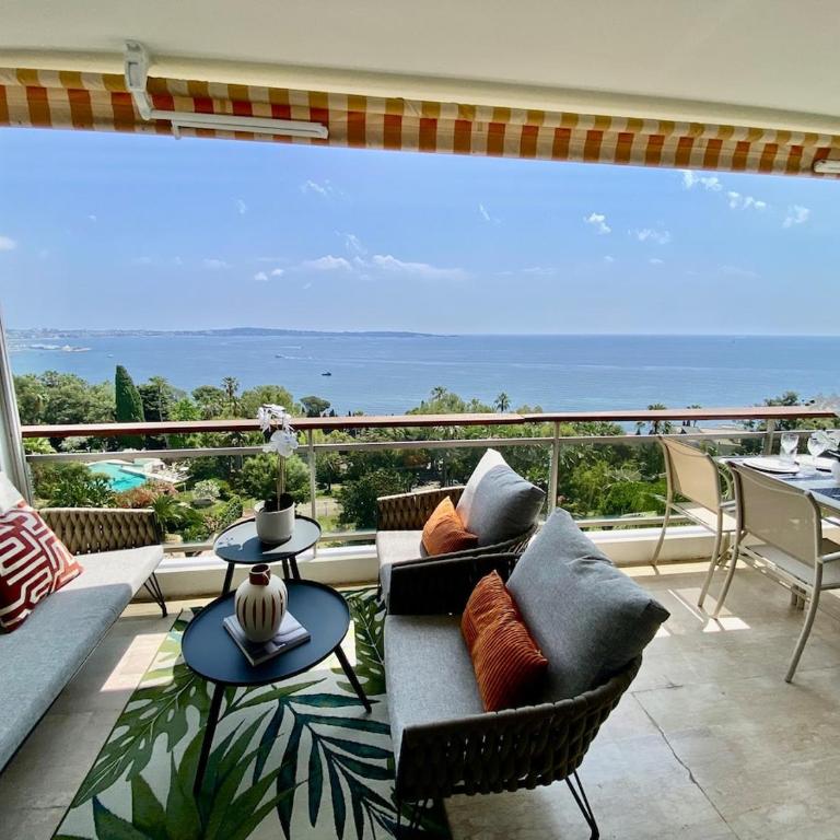 FRONT DE MER PANORAMIQUE Super Cannes - Appartement 1 Chambre - 14