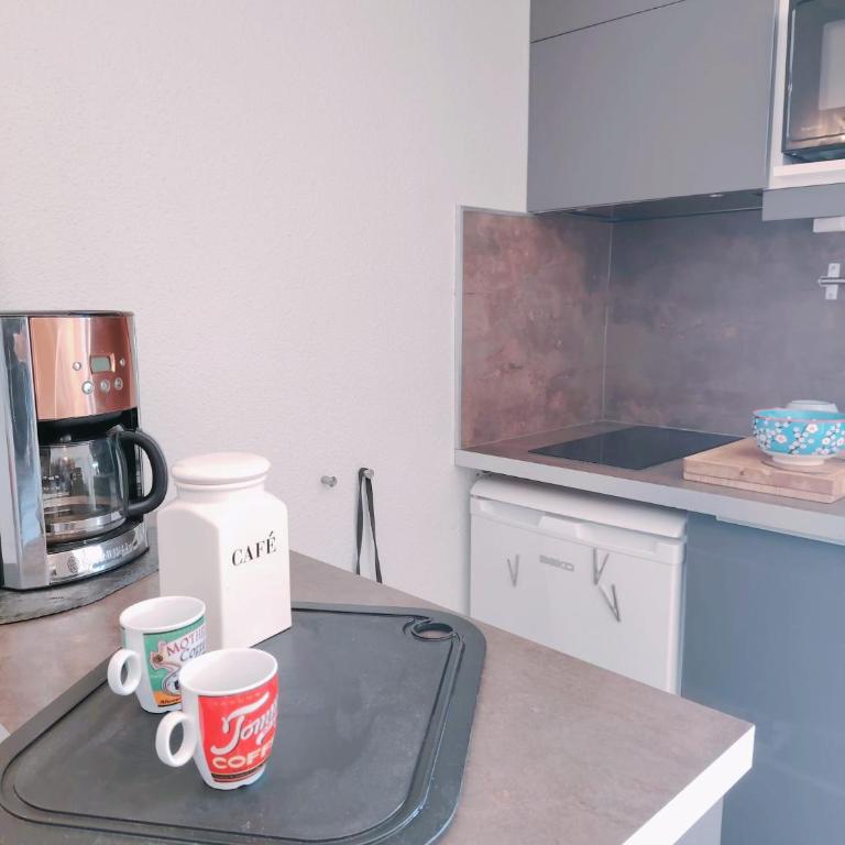 Studio Vue mer et piscine, wifi, climatisation, parking Résidence Cap corniche - Estudio con vistas al mar - 8
