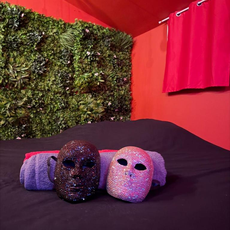 Love Room- Jacuzzi XXL- Climatisé- Table massage Accessoires - Appartement 1 Chambre - 7