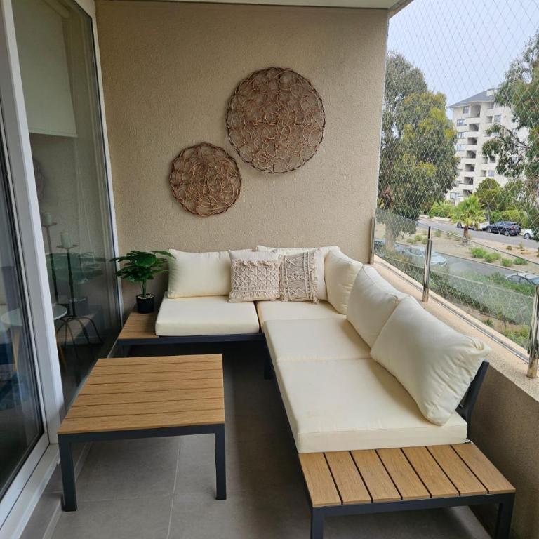 Departamento Familiar con Terraza Panorámica y a Pasos de la Playa en Punta Puyai - Two-Bedroom Apartment - 14