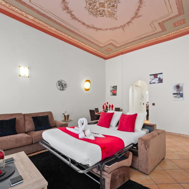 FELIX FAURE II - Somptueux 2 pièces -Plage 1 minute - Menton Centre - One-Bedroom Apartment - 3