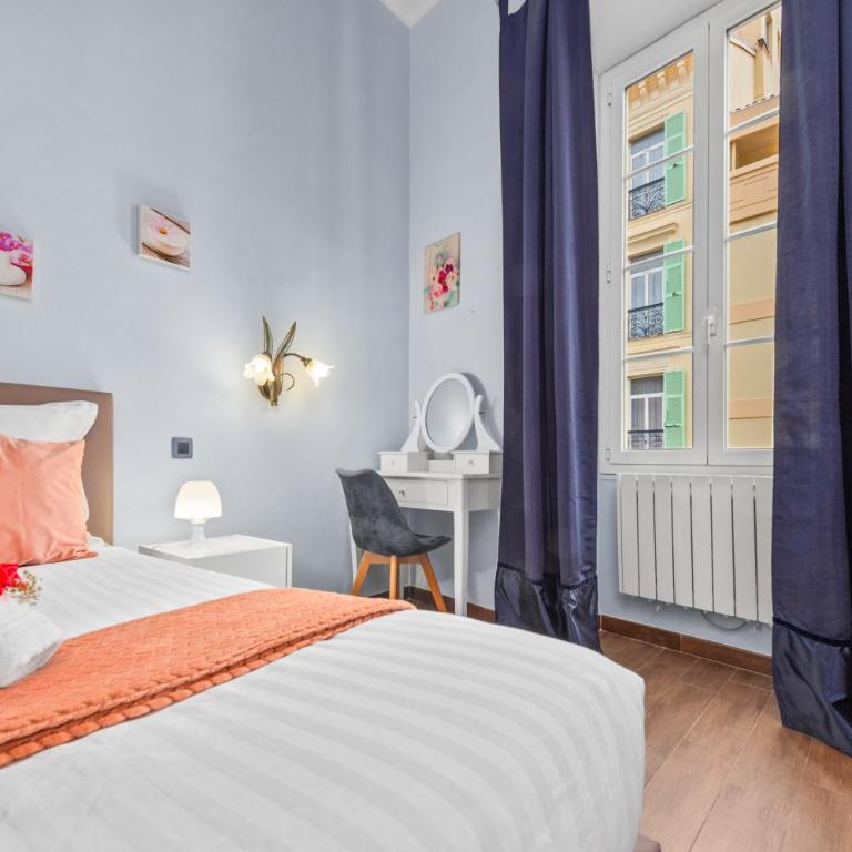 FELIX FAURE II - Somptueux 2 pièces -Plage 1 minute - Menton Centre - One-Bedroom Apartment - 4