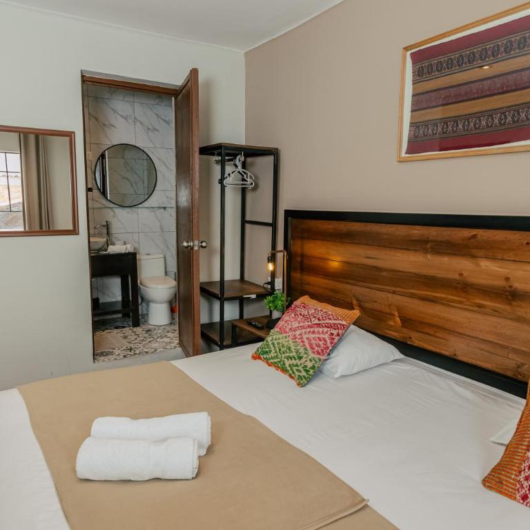 Hostal María Angola - Habitación con cama extragrande. - 10