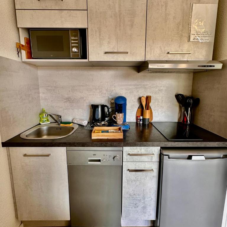Le Nid Douillet - 4 Personnes - Terrasse couverte - Studio - Vue sur Montagne - 26