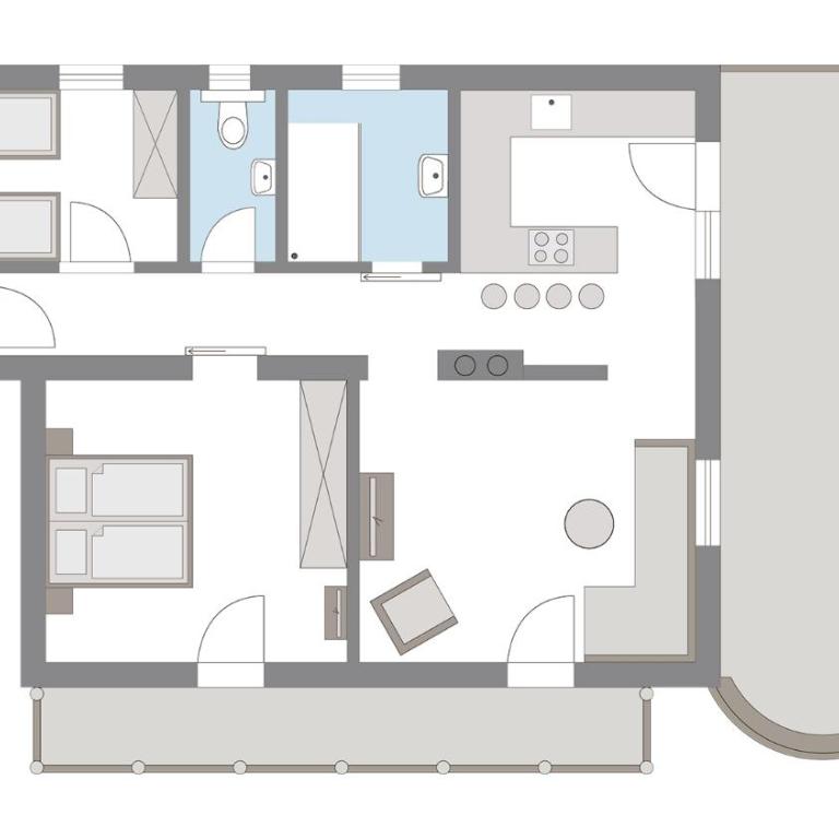 Summit Residence - Two-Bedroom Apartment with Balcony and Terrace - 10