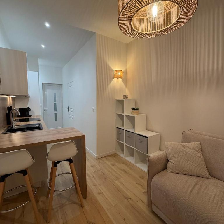 Studio Les Oyats-2P-Centre-300 mètres de la Plage - Appartement 1 Chambre - 4
