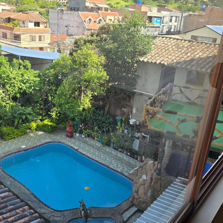 Hotel Vilcabamba Eterna Juventud - Triple Room with Pool View - 1