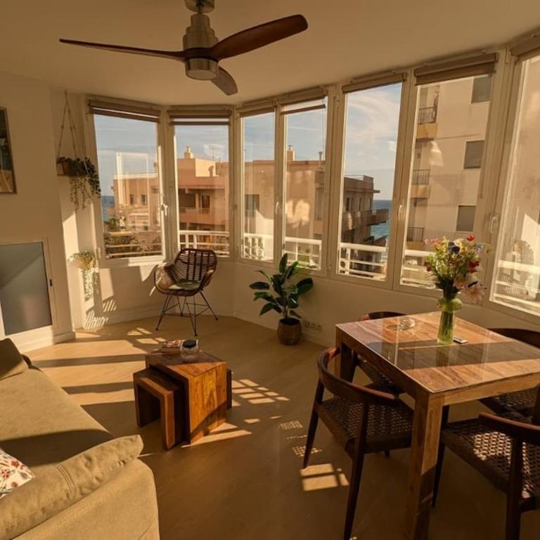 Frente a la playa - terraza con vistas - 2 hab 2 baños - Apartamento de 2 dormitorios - 3