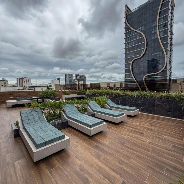 SendaHome Dpto 2 Dormitorio en Equipetrol para familias y amigos - Two-Room Apartment - 34