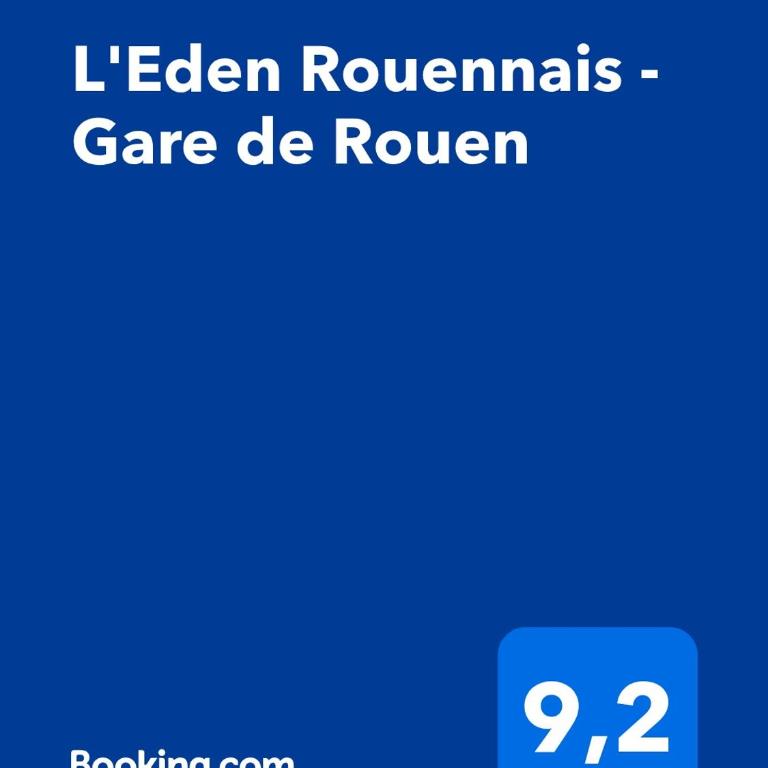 L'Eden Rouennais -Studio cosy - Gare de Rouen à 2 min - Fibre 700Mb- Cœur de Rouen - Appartamento con 1 Camera da Letto - 31