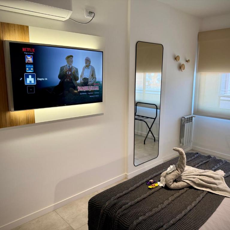 Departamento moderno pleno centro con pileta y cochera privada - Apartamento de 1 dormitorio - 6