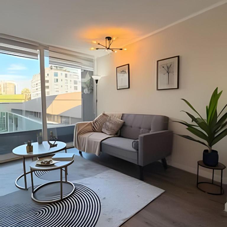 1D chic a pasos del Metro en Barrio Italia - One-Bedroom Apartment - 1