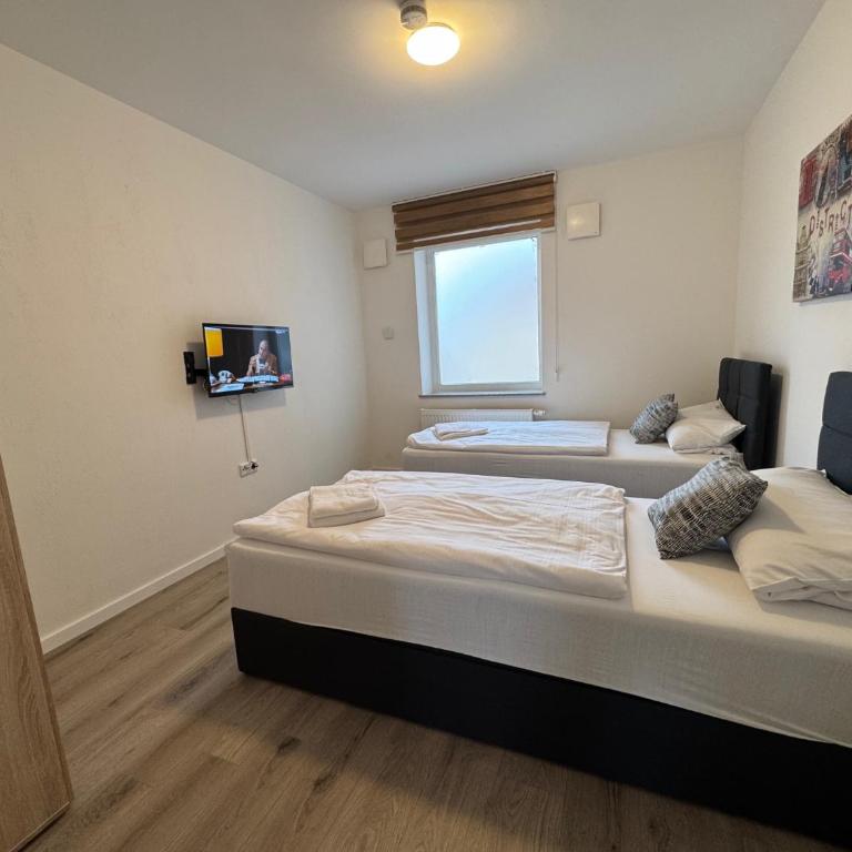Pension Linderhof Augsburg - Apartment mit 2 Schlafzimmern - 22