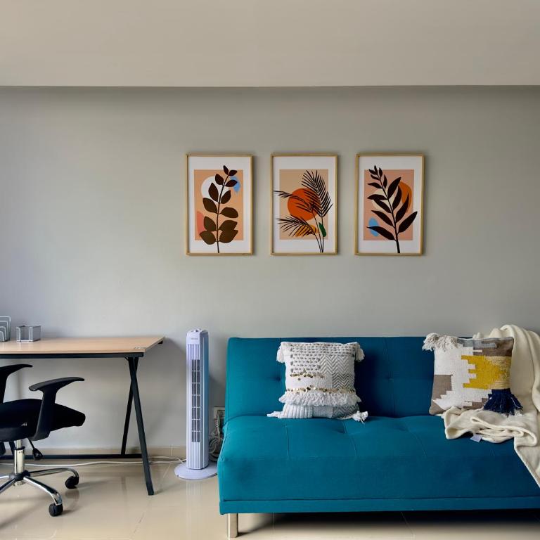 La Frontera Nice Views Loft with AC, El Poblado - One-Bedroom Apartment - 34