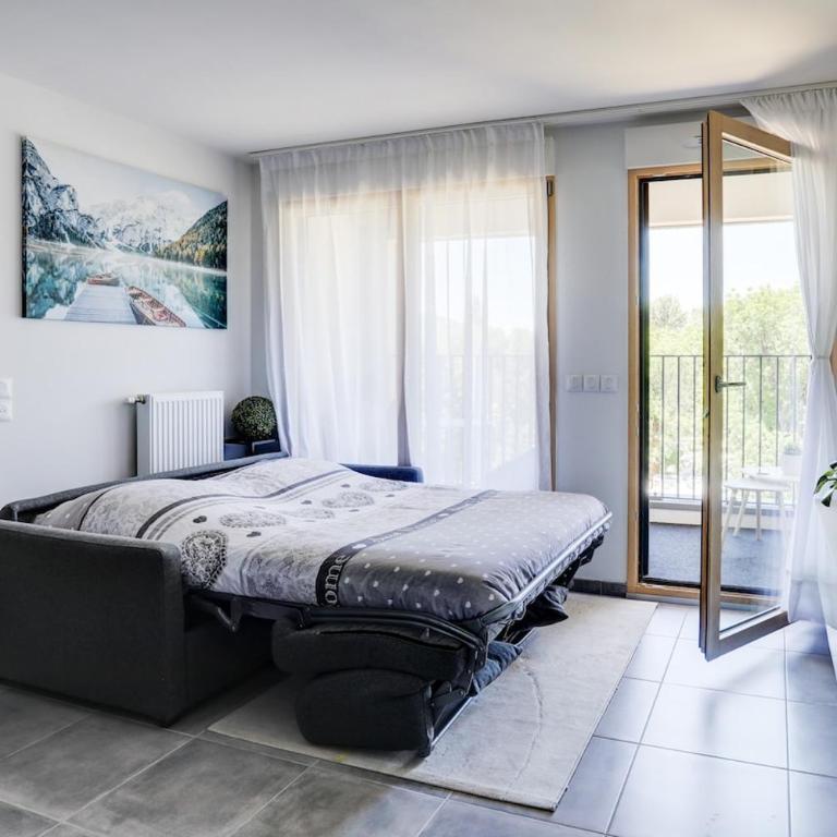 ManiLac au bord du lac - Appartamento con 1 Camera da Letto, Balcone e Vista Montagna - 26