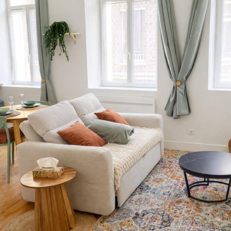 L'Alexandrine, Cozy cocoon in downtown Amiens - One-Bedroom Apartment - 1