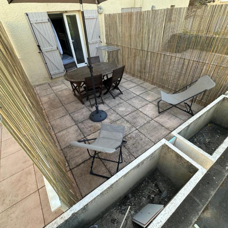 t2 dans résidence 100M de la mer avec 2 terrasses - Apartamento de 1 dormitorio - 9