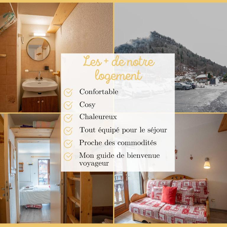 Chez Candide I Studio I Montriond - Studio mit Bergblick - 3