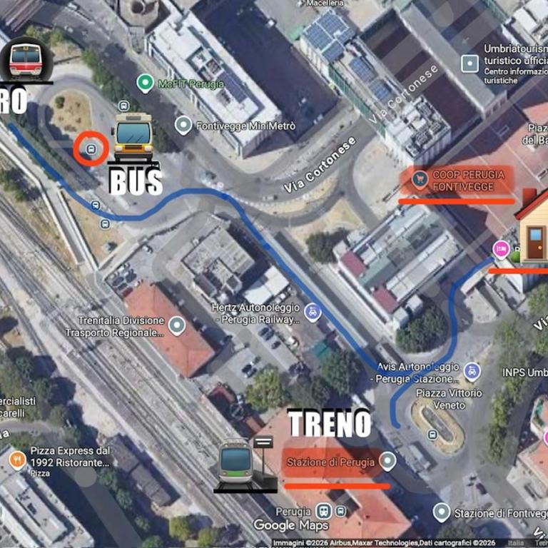 Modern Studio in Perugia - Steps from the Station - Appartamento con 1 Camera da Letto - 12