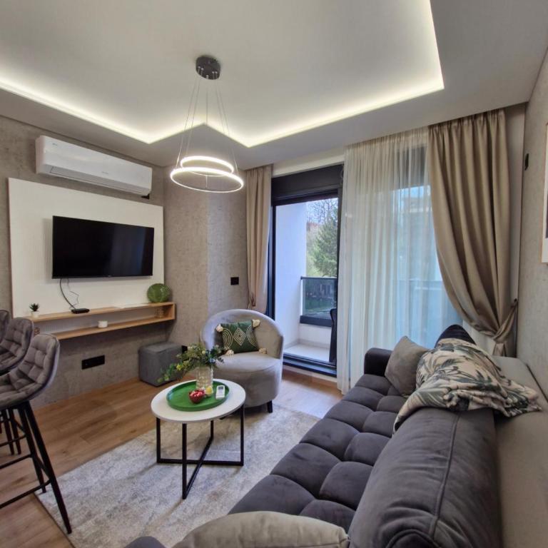 VIRTUS apartmani Vrnjačka Banja centar - Apartman s 1 Spavaćom Sobom i Terasom - 5