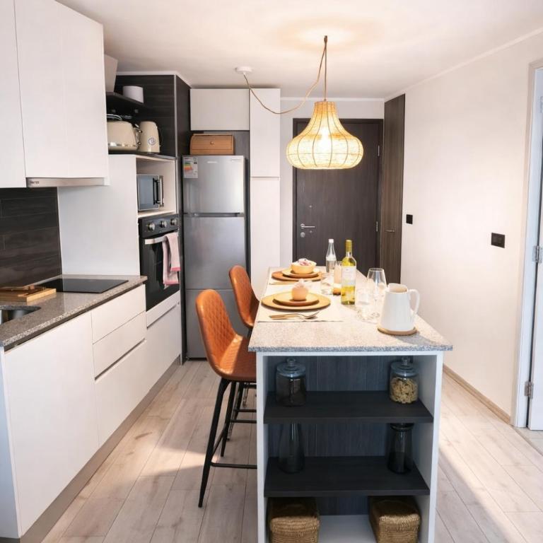 Moderno y cómodo para dos con gran conectividad - One-Bedroom Apartment - 1