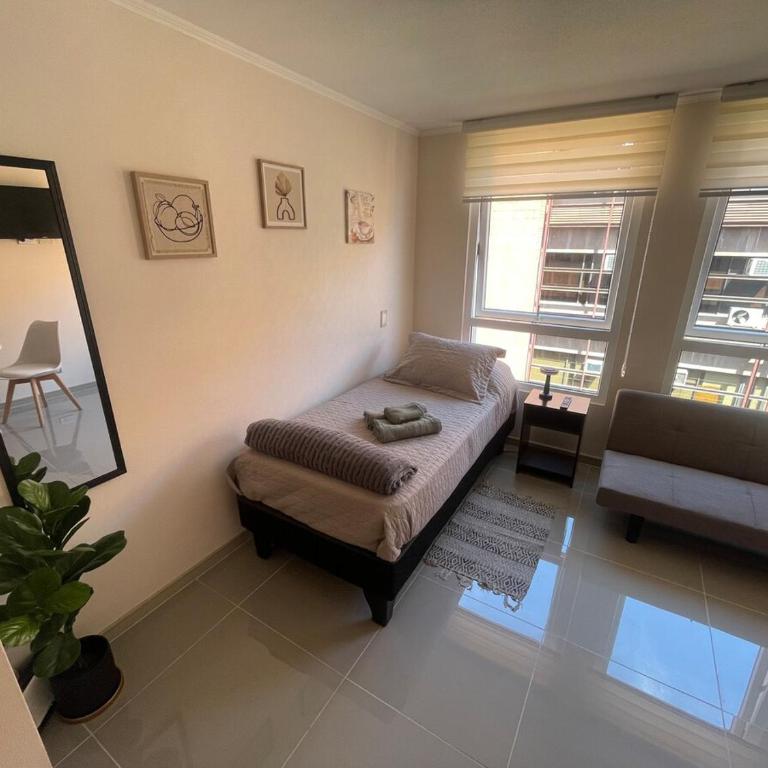 Departamento Studio cerca metro Santa Ana - Two-Bedroom Apartment - 9