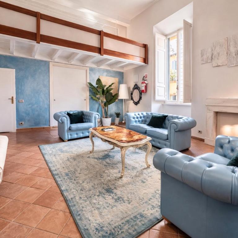 Pantheon Grand Loft, Spacious and Bright for 8 Via dei Cestari - Appartamento con 2 Camere da Letto - 8