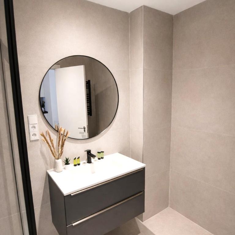 Contemporary Chic with Expansive Sun Patio - Two-Bedroom Apartment - 14