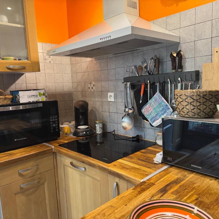 Petite maison sur jardin secret à 50 m de la Rue des teinturiers wifi gratuit - Apartment mit 2 Schlafzimmern - 2