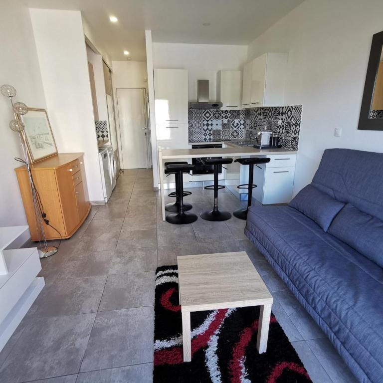 Studio Serenity - Clim - WIFI - Parking - Piscine - Front de mer - Proche commerces et centre ville - Appartamento con 1 Camera da Letto - 1