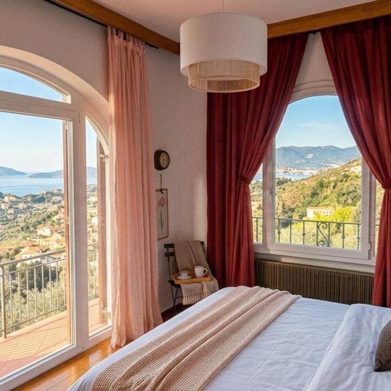 Ai Canarbin - colline di Lerici - Camera Matrimoniale con Bagno Privato Esterno - 3