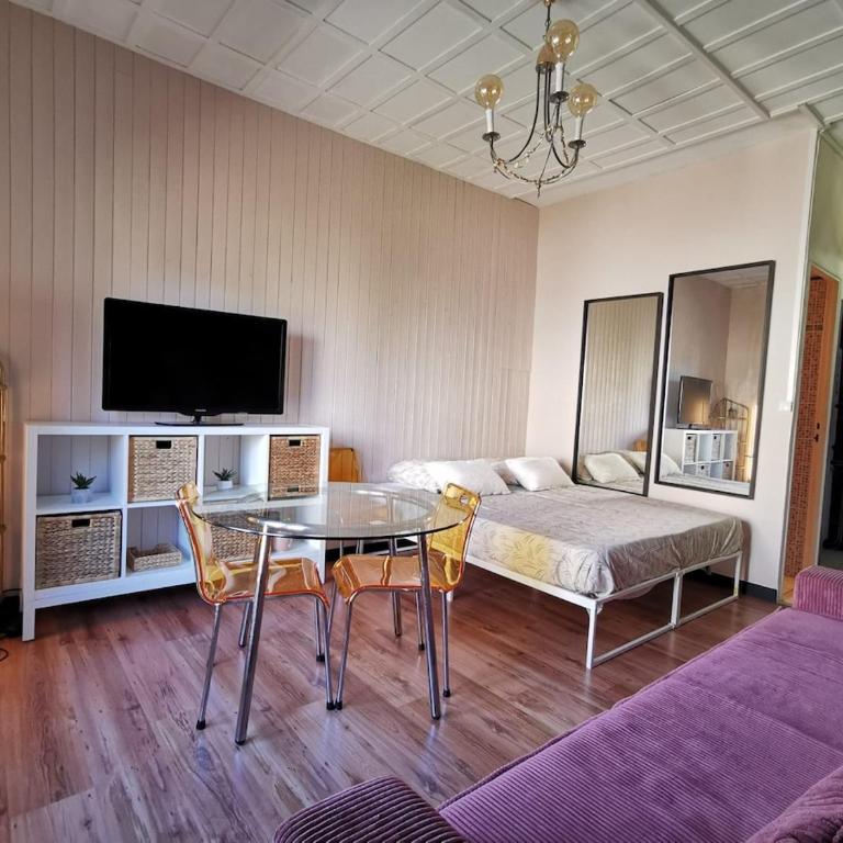 Studio Corail - Clim - WIFI - Parking - Piscine - Front de mer - Proche commerces et centre ville - Monolocale Deluxe - 14