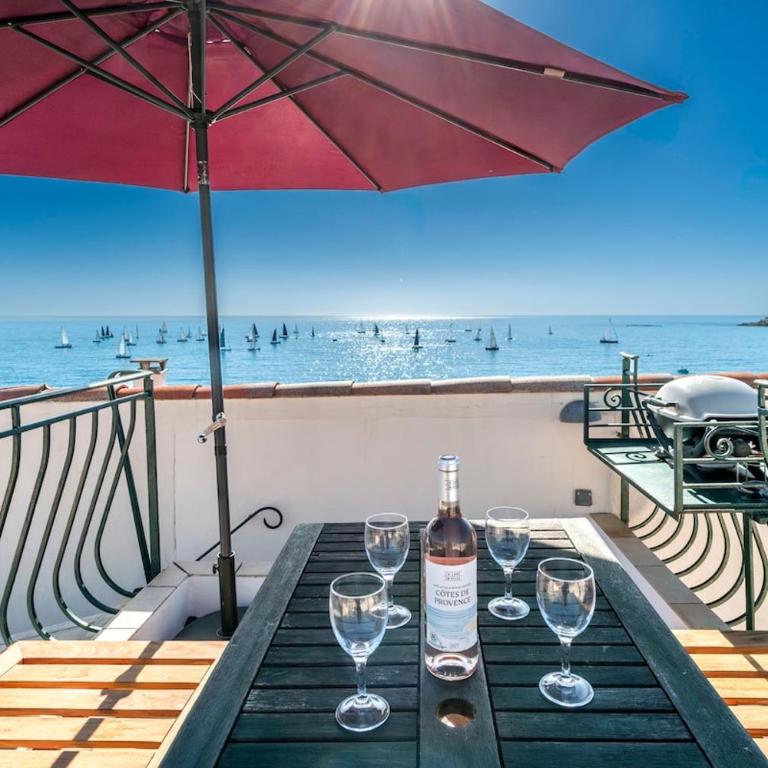 5 floor townhouse, sea view terrace - Appartement 3 Chambres - 1