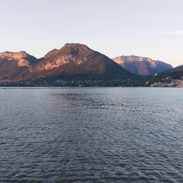Appartement T3 classé trois étoiles au calme de plain-pied au centre Doussard avec vue sur montagne, lac Annecy à proximité - Two-Bedroom Apartment with Terrace - 39