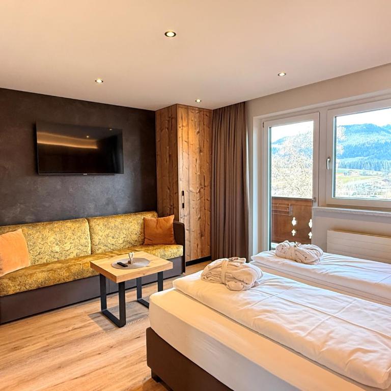 Aparthotel Bergland - Apartment mit 1 Schlafzimmer und Balkon - 3