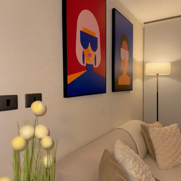 Departamento con estacionamiento incluido, Ideal para ir de compras y conectar con puntos turísticos - Two-Bedroom Deluxe Apartment with Balcony - 7