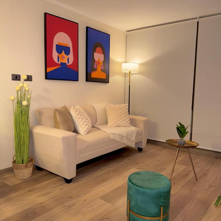 Departamento con estacionamiento incluido, Ideal para ir de compras y conectar con puntos turísticos - Two-Bedroom Deluxe Apartment with Balcony - 3