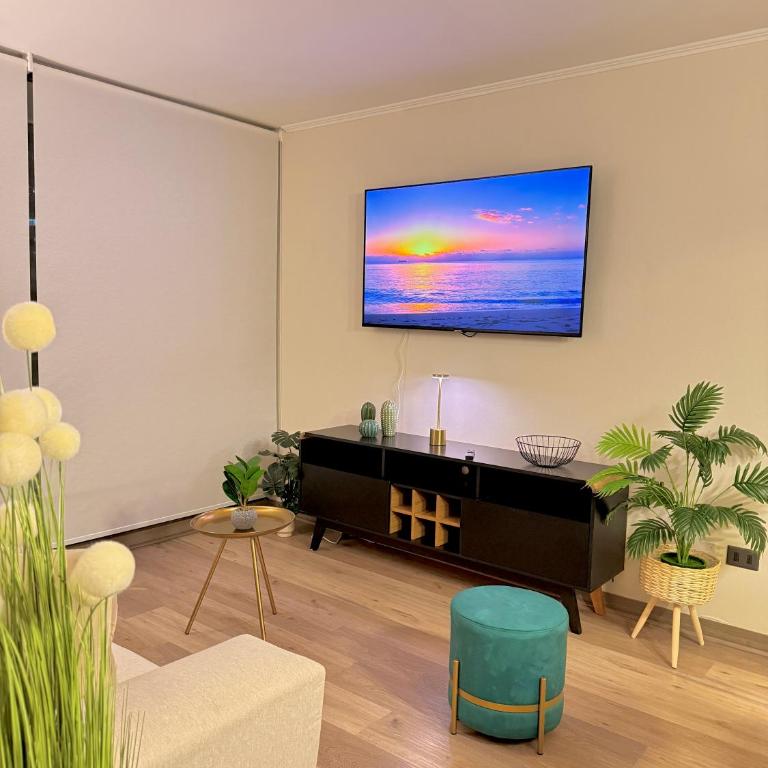 Departamento con estacionamiento incluido, Ideal para ir de compras y conectar con puntos turísticos - Two-Bedroom Deluxe Apartment with Balcony - 2