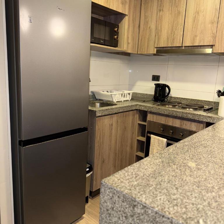 Departamento con estacionamiento incluido, Ideal para ir de compras y conectar con puntos turísticos - Two-Bedroom Deluxe Apartment with Balcony - 23