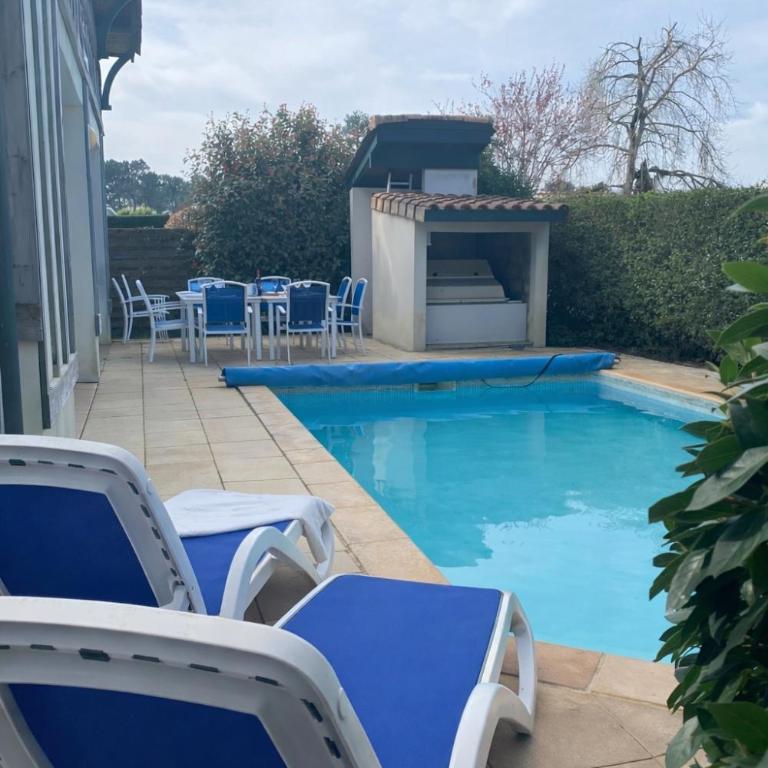 Maison piscine privée et collective Golf Gujan - Maison 4 Chambres - 3