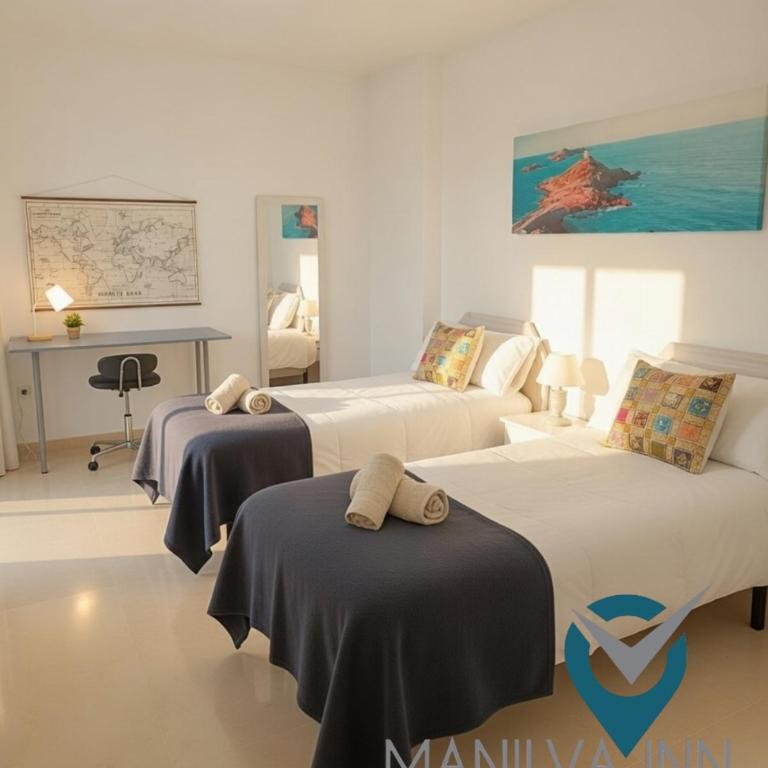 Vistas al Puerto y Mar con acceso directo a Playa - Apartamento de 2 dormitorios - 8
