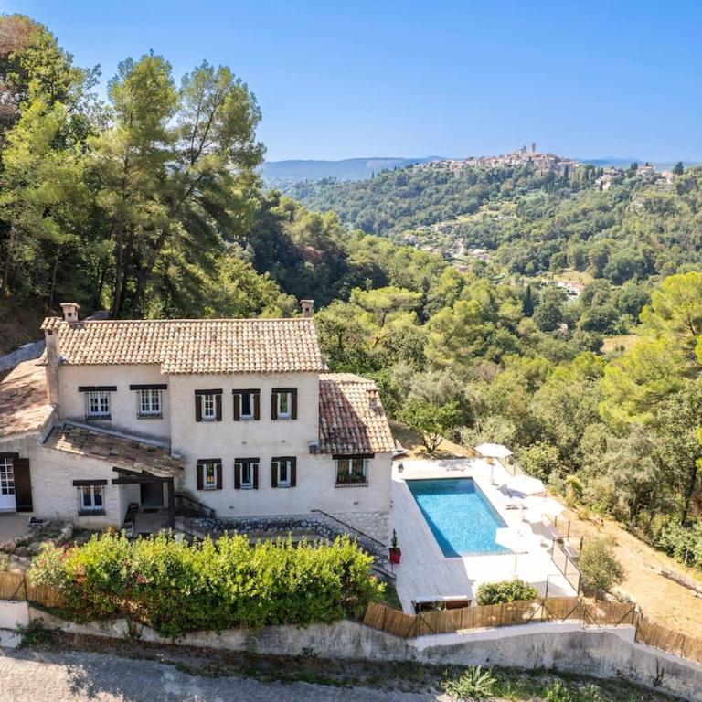 Villa Vence - Fantastic view - Villa con Piscina Privata - 3