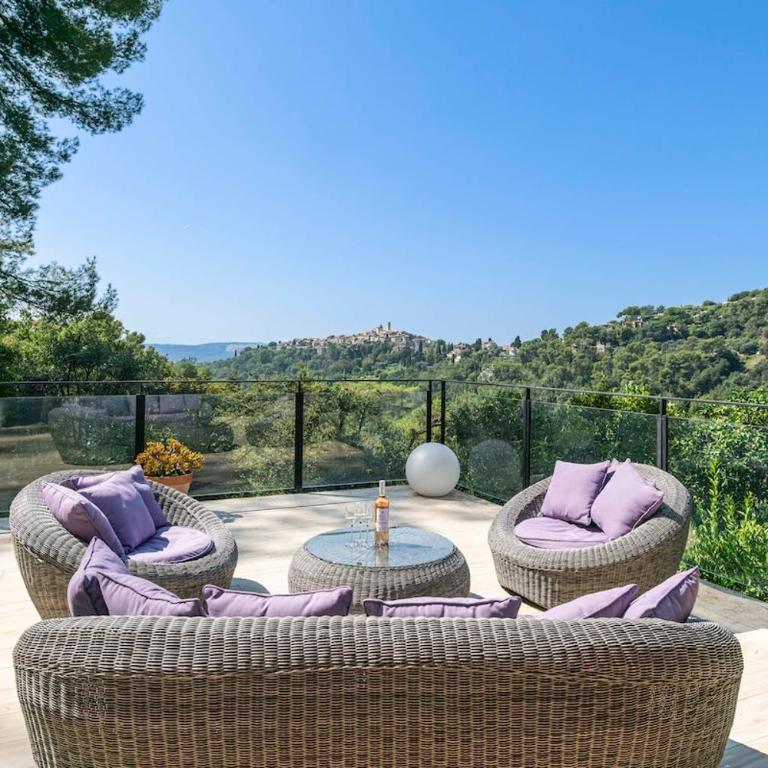 Villa Vence - Fantastic view - Villa con Piscina Privata - 18