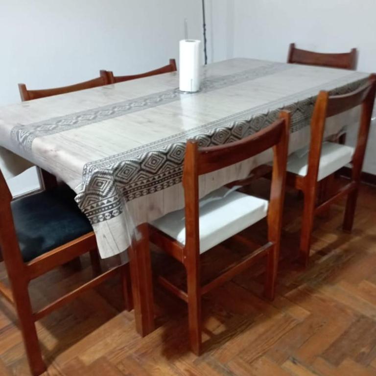 Cómodo dpto Centro Mdq con dependencia - One-Bedroom Apartment - 1