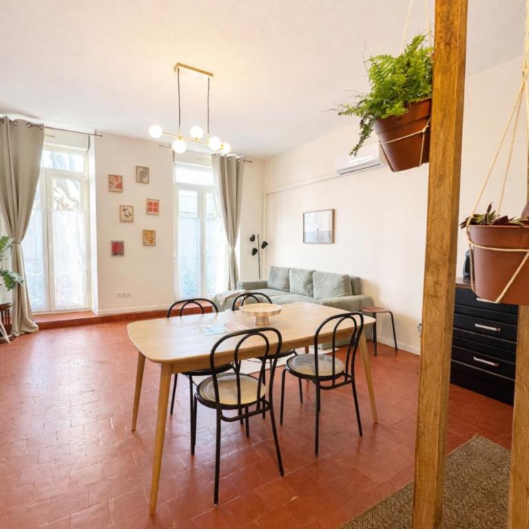 Cozy 48 m2 Narbonne proche gare et centre-ville - Apartamento de 1 dormitorio - 1