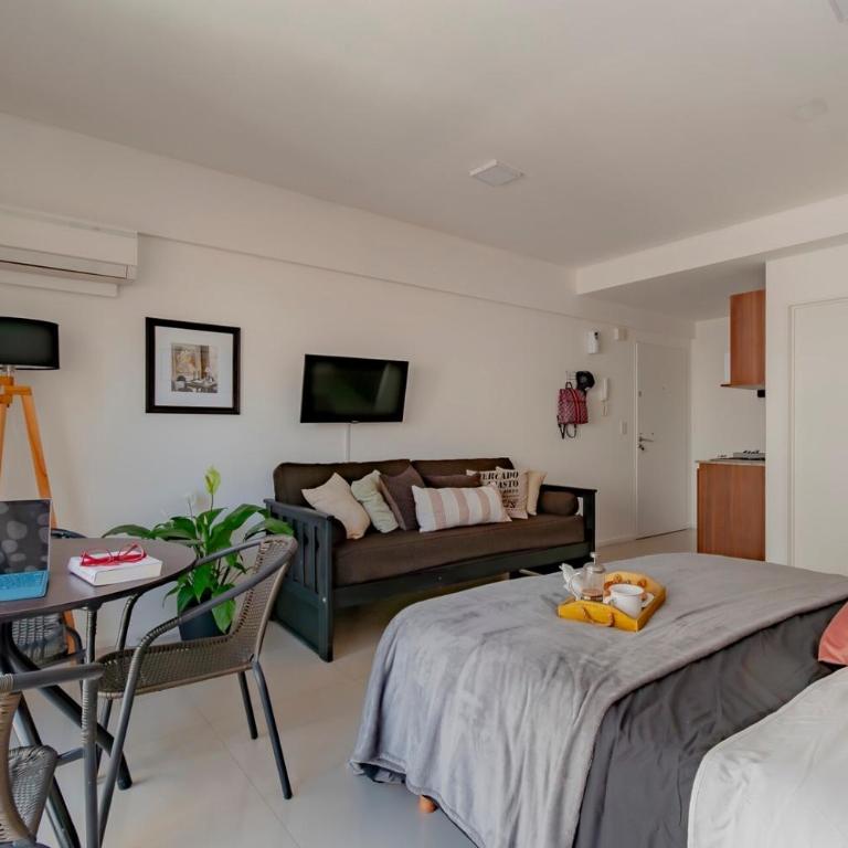 BT Homes - Estudio Moderno & Amplio en Palermo con Piscina - Estudio con 1 cama grande - 1