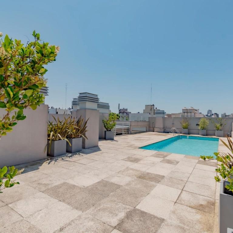 BT Homes - Estudio Moderno & Amplio en Palermo con Piscina - Estudio con 1 cama grande - 19