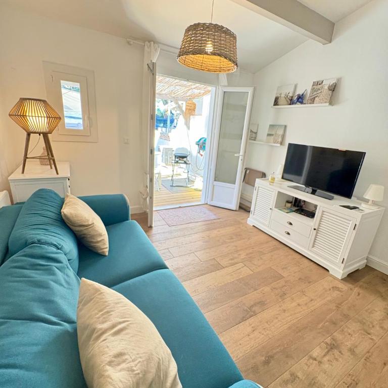 Pavillon rénové avec terrasse & piscine - Casa con 1 dormitorio - 4